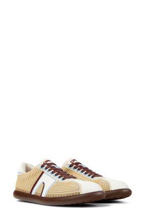 Camper Pelotas Soller Sneaker in Light Pastel Yellow Multi at Nordstrom, Size 40