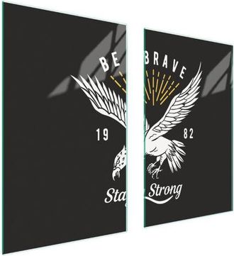 OEM Placa Protectora De Vidrio Para Estufa 75x52 Bird