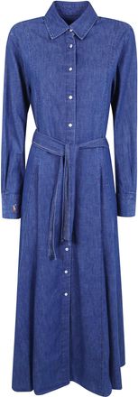 Ralph Lauren Dress Long Sleeve Woven Shirt Dress
