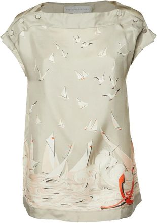 Stella McCartney silk blouse - Neutrals