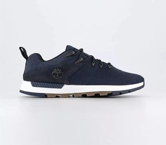 Timberland Mens Timberland Sprint Trekker Low Trainers - Navy - Size: 12.5