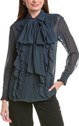 Lafayette 148 New York Silk Blouse
