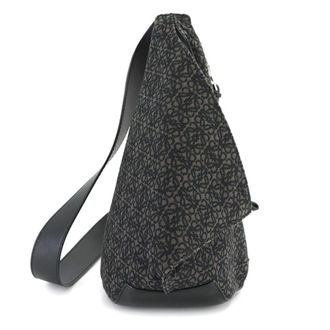 Loewe Black Canvas Leather Sling Bag (Pre-Owned)