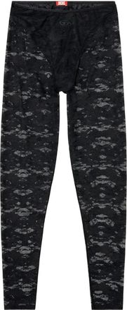 Diesel Broeken, Dames, Zwart, M, Hayley-Ult Legging