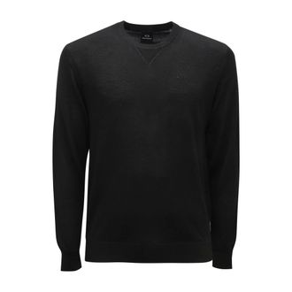Armani Wool Jumper Exchange Black Model