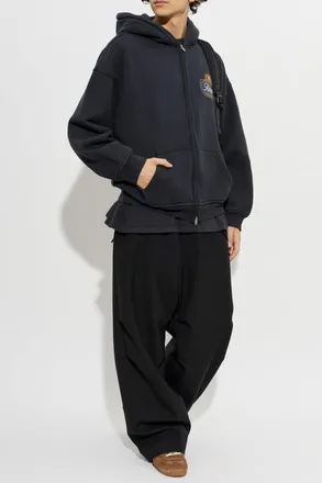 Rhude Oversize Sweatshirt, Mens, Black