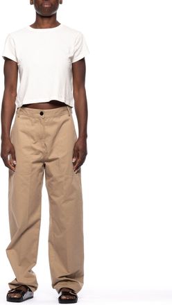 Pomandere Chino Pants With Refined Pocket Stitching