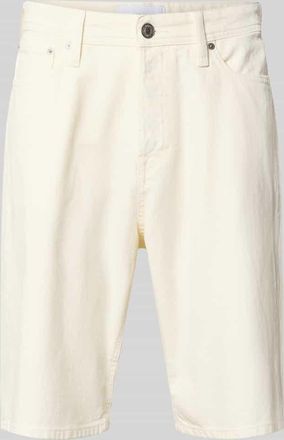 Jack & Jones Jack & Jones Baggy Fit Jeansshorts Modell ALEX in Offwhite, Gr&ouml;&szlig;e XXL