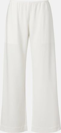 Leset Arielle cr&ecirc;pe wide-leg pants