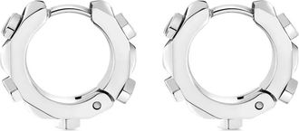 Philipp Plein Orecchino in acciaio inossidabile - Argento