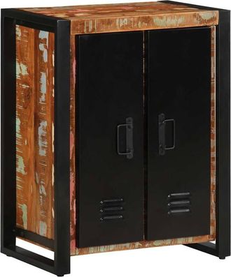 Berkfield Home Sideboard Multicolour 55x35x70 cm Solid Wood Reclaimed | Size: 55 x 35 x 70 cm