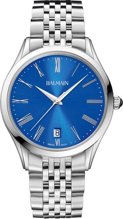 Balmain Classic R Bracelet Watch, 41mm in Blue/stainless Steel at Nordstrom