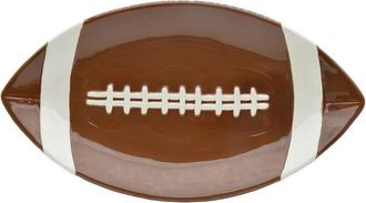 Godinger League Football Serve Platter
