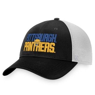 Top of the World Mens Top of the World Black/White Pitt Panthers Stockpile Trucker Snapback Hat at Nordstrom