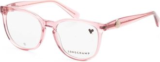 Longchamp Womens 51 mm Pink Opticals