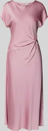 Vera Mont Cocktailkleid mit Knotendetail in Rosa, Gr&ouml;&szlig;e 36