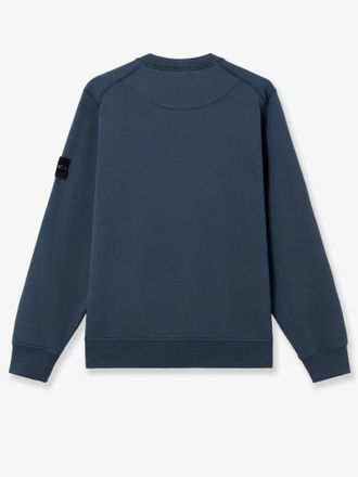 Stone Island Mens Sweatshirt Cotton Blue Sweatshirts Sweater