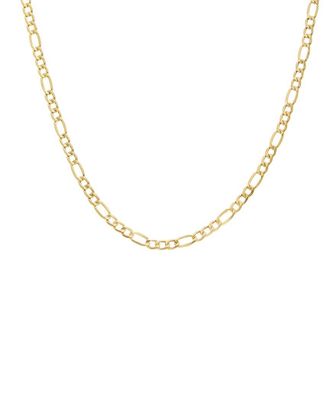 Italian Gold, Inc 10K 3.4Mm Semi-Solid Figaro Necklace