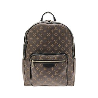 Louis Vuitton Brown Coated Canvas Backpack (Pre-Owned)