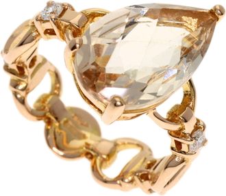 Gucci Pink Gold (18K) Band Ring (Pre-Owned)