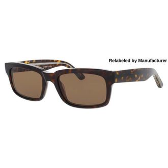 Balenciaga Mens Brown Rectangular Sunglasses BB0345S002R