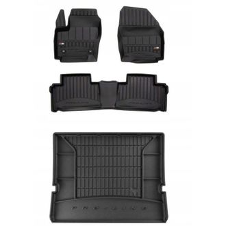 OEM Set 3d Alfombrillas Y Tapete De Goma Ford Galaxy Mk2 2006-2015 G