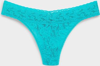 Hanky Panky Womens Stretch lace thong Nylon