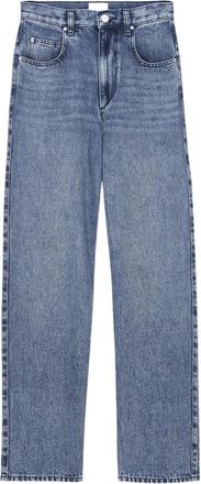 Isabel Marant Jenny Straight Jeans - Dames - Regular Fit Jeans - Blauw - 2XS - Katoen - Jeans