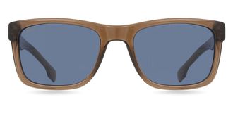 BOSS Boss 1569/S 09Q/KU Mens Sunglasses Brown Size 55