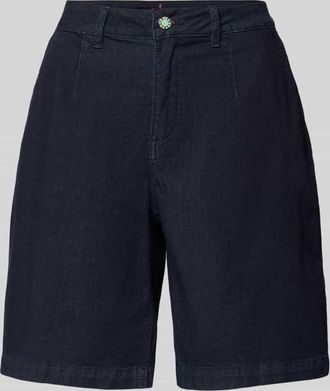 Buena Vista Chino Shorts mit Ges&auml;&szlig;leistentaschen in Dunkelblau, Gr&ouml;&szlig;e XXS