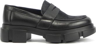 Marco Ferretti Zwarte Cavall Stijl Schoenen - Dames - Loafers - Zwart - 39 EU - Schoenen