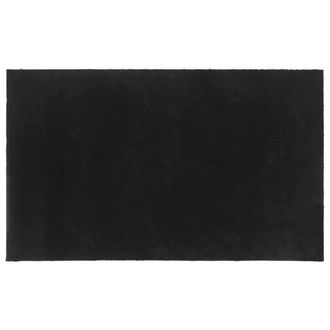 Berkfield Home Door Mat Black 90x150 cm Tufted Coir