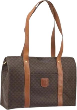 Celine Pre-owned Shoulder Bags, female, Brown, Size: ONE SIZE Pre-owned Plastic Shoulder Bag