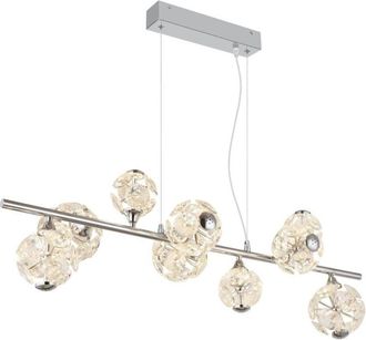 Globo Lighting Globo - L&aacute;mpara Colgante - Virina - Cromo - Vidrio - Gran L&aacute;mpara