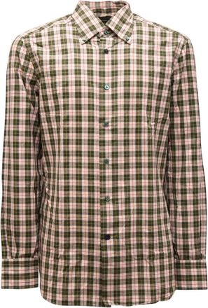 Mazzarelli Heren, Overhemden, Groen, Maat: 2XL