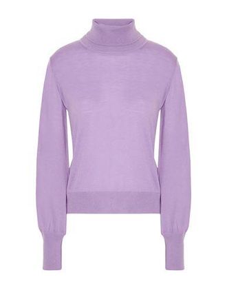 8 by YOOX WOOL BALLOON SLEEVE ROLL-NECK SWEATER