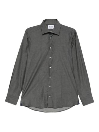 Sand Copenhagen mélange-effect shirt - men - Fabric - 44 - Grey