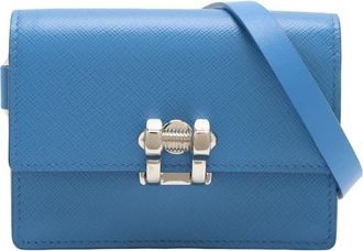 Prada Pre-owned Prada Mini Saffiano Screw Lock Crossbody Ladies DVFPFUPJLQN7D9MB