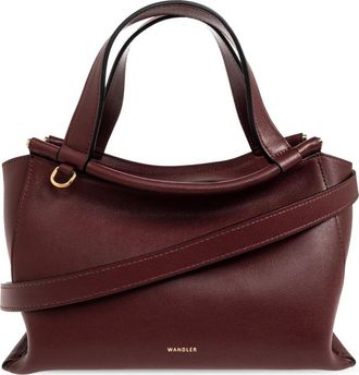 Wandler Ida Bag - Dames - Handtassen - Rood - ONE Size - Leer - Tassen
