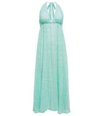 Heidi Klein Seven Mile Beach cotton maxi dress