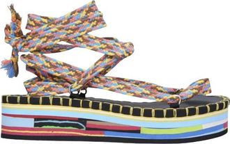 Chlo&eacute; Lou Braided Cord Platform Sandals Size 36