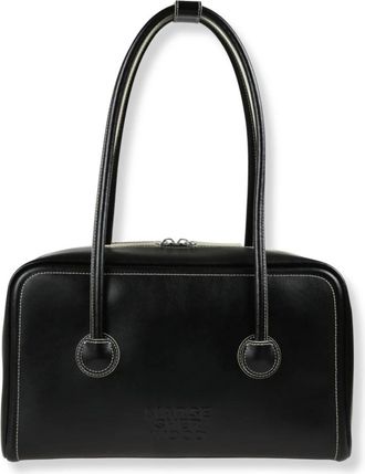 Marge Sherwood Soft Boston Bag - Dames - Tassen - Zwart - Maat: ONE Size Zijde