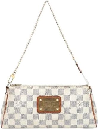 Louis Vuitton Pre-owned Shoulder Bags, female, White, Size: ONE SIZE Pre-owned Eva
