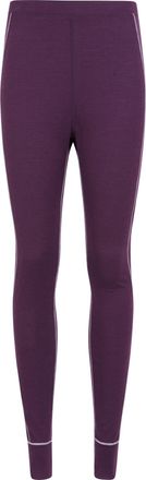 Mountain Warehouse Dames/Dames Asgard Merino Wol Thermische Base Layer Legging (Paars)