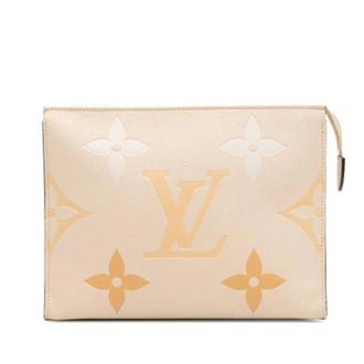 Louis Vuitton Pre-owned Clutches, female, Beige, Size: ONE SIZE Pre-owned Toiletry Pouch 26