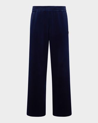 Moose Knuckles Men & apos;s Preston Velour Sweatpants