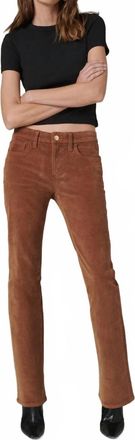 Joe's Corduroy Provocateur Bootcut Pants In Brown