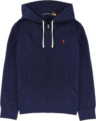 Polo Ralph Lauren Hoodies & sweatvesten, Heren, Blauw, XL, Katoen, Lsfzhoodm 6 Lange Mouw Knit