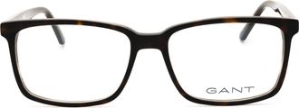 GANT GA3165 Rectangular Acetate Eyeglasses - Brown