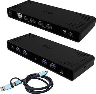 OEM I-tec Universal Dual 4k Display Docking Station + Power Delivery 85w